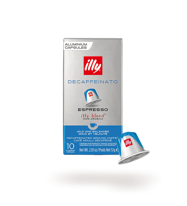 Illy - Decaffeinato Espresso – 10 Capsules (Nespresso)