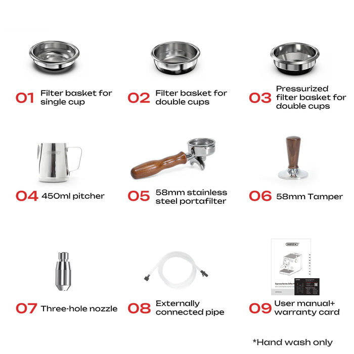 HiBrew – H21 Espresso Machine Professional Coffee Experience at home