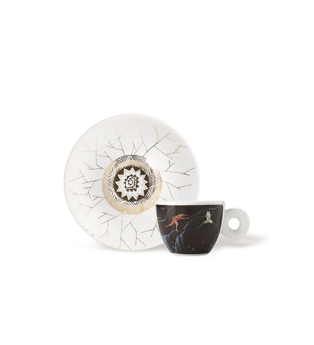 illy Art Collection | Foreigners Everywhere – Biennale Arte 2024 Limited Edition Espresso Cups Set of 2 (Mahku & Paula Nicho)