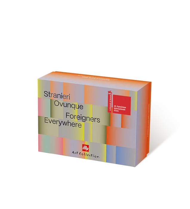 illy Art Collection | Biennale Arte 2024 "Foreigners Everywhere" Limited Edition Espresso Cup Set by Mahku & Paula Nicho – Signed and Numbered Porcelain Cups with Saucers & Complimentary Spoon