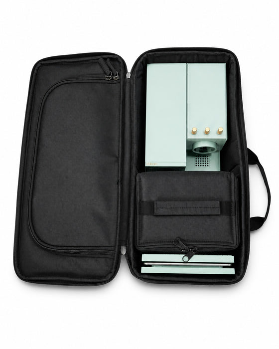 Hayya-Bloom Premium Specialty Coffee Carry Bag – Black| حقيبة هيا بلوم الفاخرة لحمل أدوات القهوة المختصة – أسود