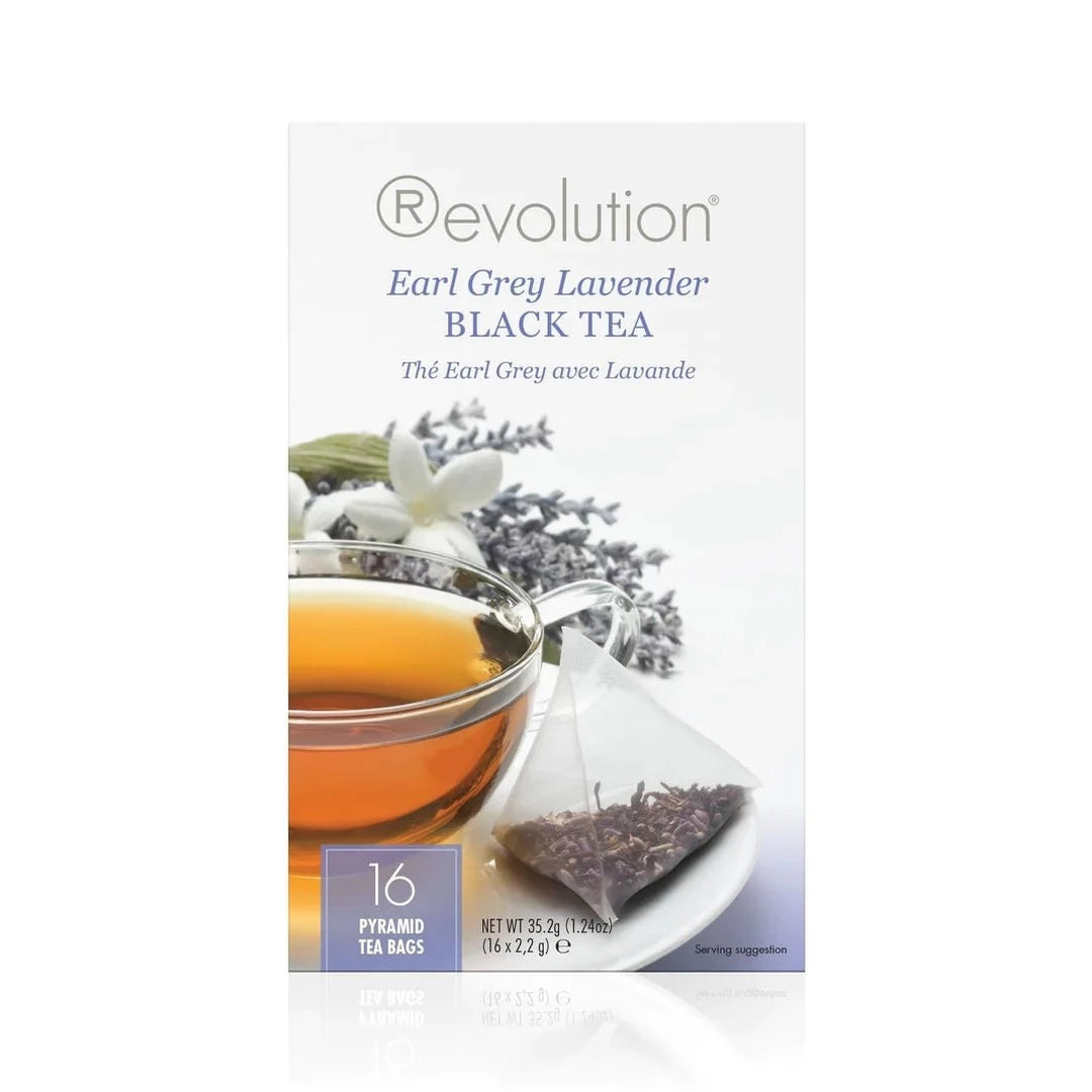 Revolution - Earl Grey Lavender Black Tea - 16 tea bags | شاي إيرل جراي الأسود باللافندر - 16 اكياس شاي