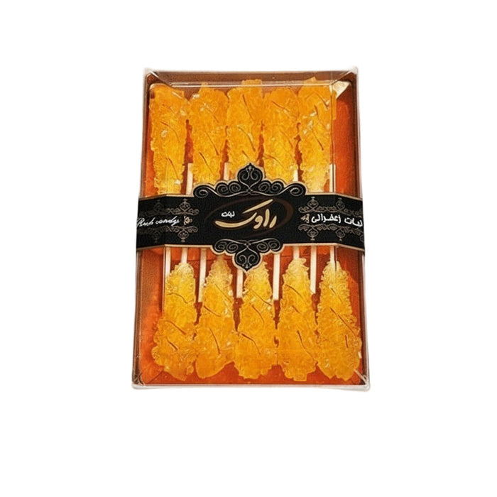 ARASH - saffron Rock Candy Sticks – 10Pack