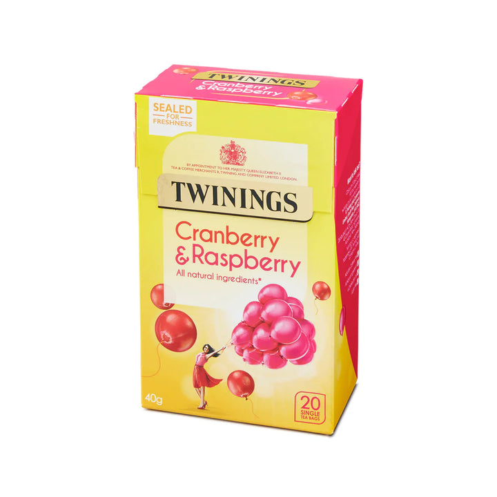Twinings - Cranberry & Raspberry 20 Tea Bags