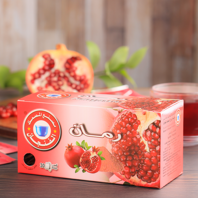 مصنع المصمك  شاي رمان 30 كيس | Pomegranate  Bags Masmak Factory