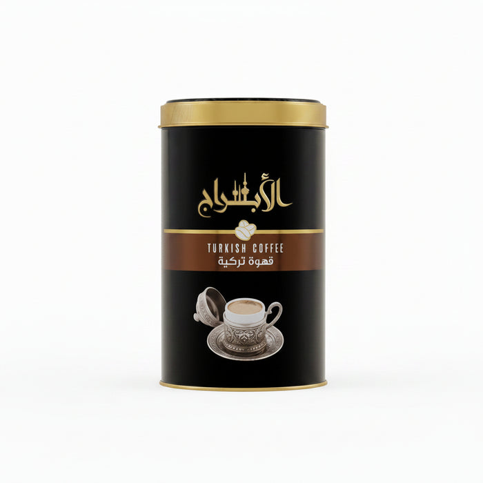 الابراج - قهوة تركية بالهيل فاتحة 250 جرام | Al Abraj - Turkish coffee with Cardamom light Roast 250 g