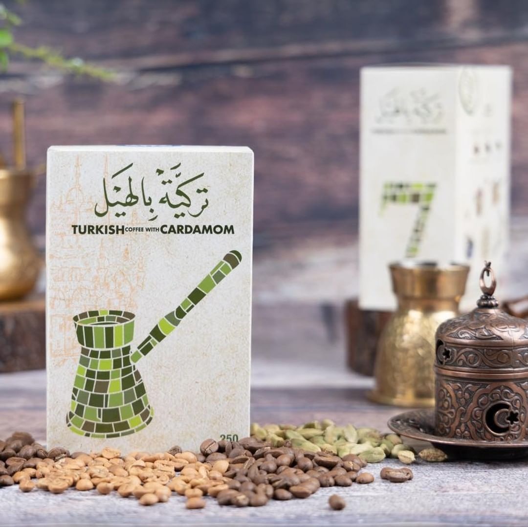 الوسم - قهوة تركية بالهيل 250 جم  |  Alwasem - Turkish Coffee with Cardamom 250 g