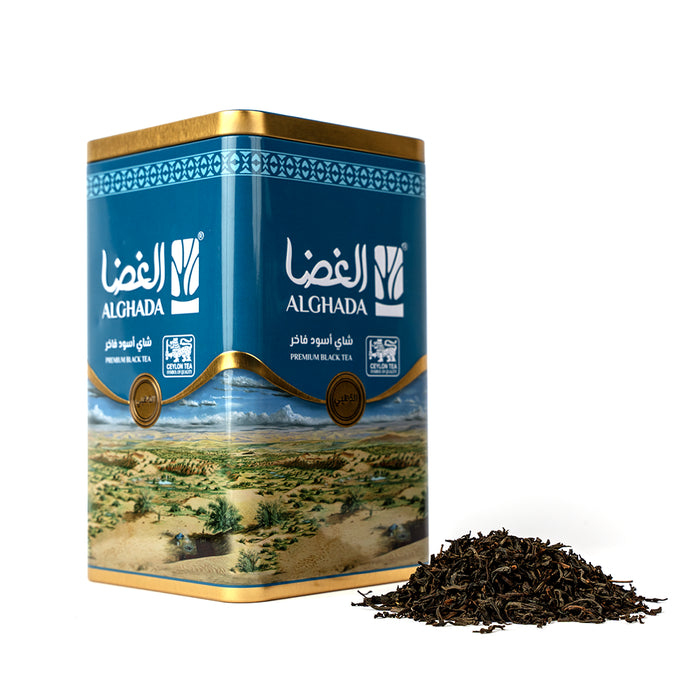 الغضا - شاي اسود فاخر الذهبي 250 جرام | Alghada - Luxury Black Tea Golden 250 g
