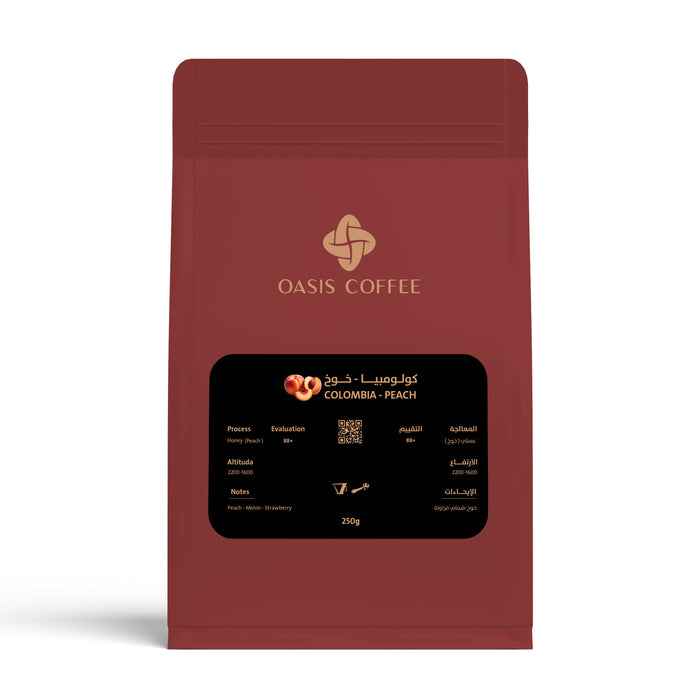 Oasis Roastery – Colombia Peach 250g Filter & Espresso