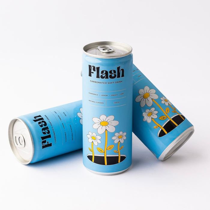 Flash - Carbonated soft drink 250 ml 6 Pcs