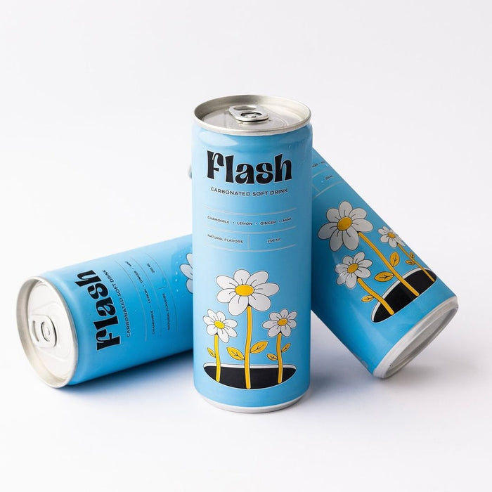 Flash - Carbonated soft drink 250 ml 6 Pcs | فلاش - مشروب غازي 250 مل 6 حبة