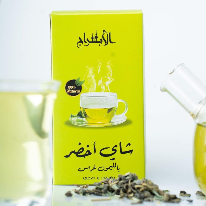 الابراج - شاي أخضر بالليمون غراس 120 جرام