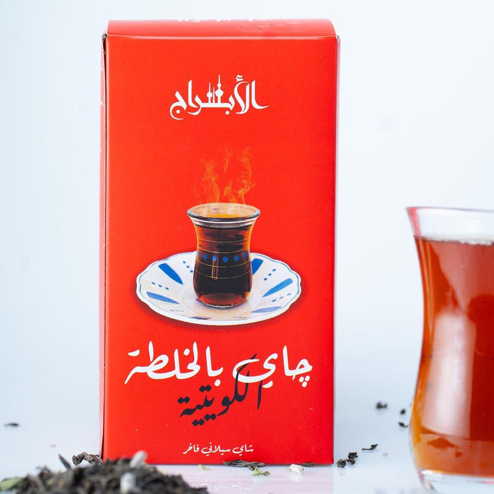 الابراج - شاي أسود بالخلطة الكويتية 120 جرام  | Al Abraj -Black tea with Kuwaiti mixture 120g
