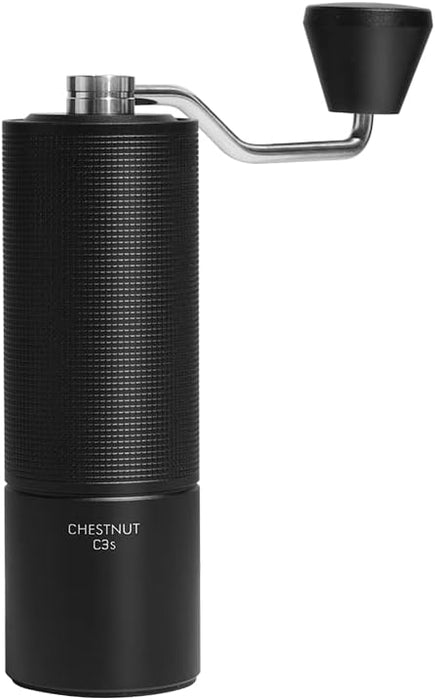 Timemore Chestnut C3S Manual Coffee Grinder – Black | مطحنة قهوة يدوية Timemore Chestnut C3S – أسود