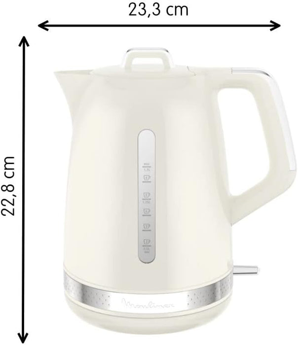 Moulinex - Electric Kettle 1.7L 2200 Watts - Black