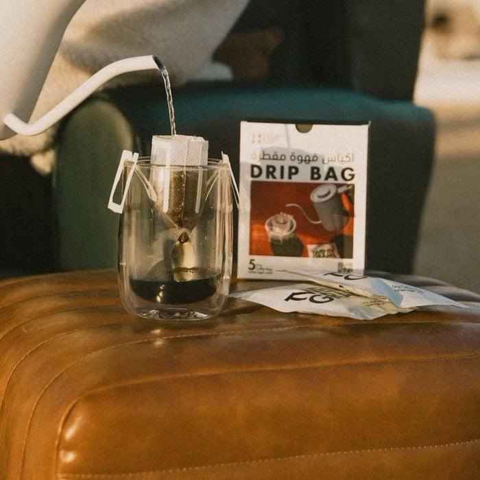 20 Grams - Drip Coffee bags - Pack of 5 | توينتي جرامز -  بوكس درب كوفي - 5 اكياس