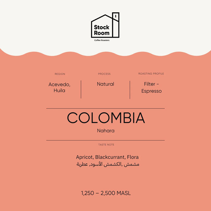 Stockroom - Colombia Nahara Filter & Espresso Preparation 250 g