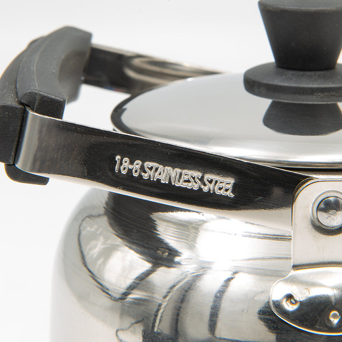 Tanza - Korean stainless steel teapot 800 ml | تنزا - غوري شاي ستانلس ستيل ابو لغبوب كوري 800 مل