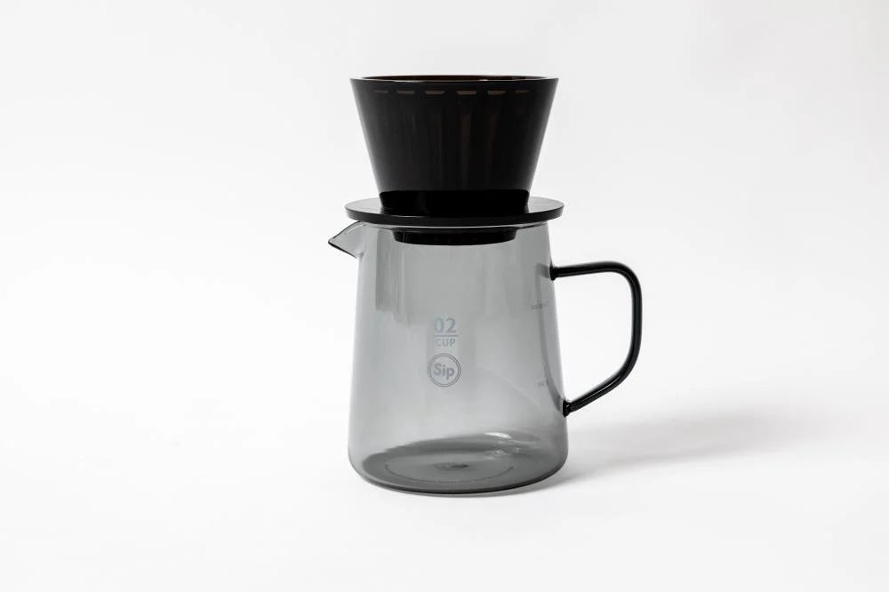 SIP Crystal B75 Dark Pour Over Coffee Set |مجموعة SIP كريستال B75 داكن لتحضير القهوة المقطرة