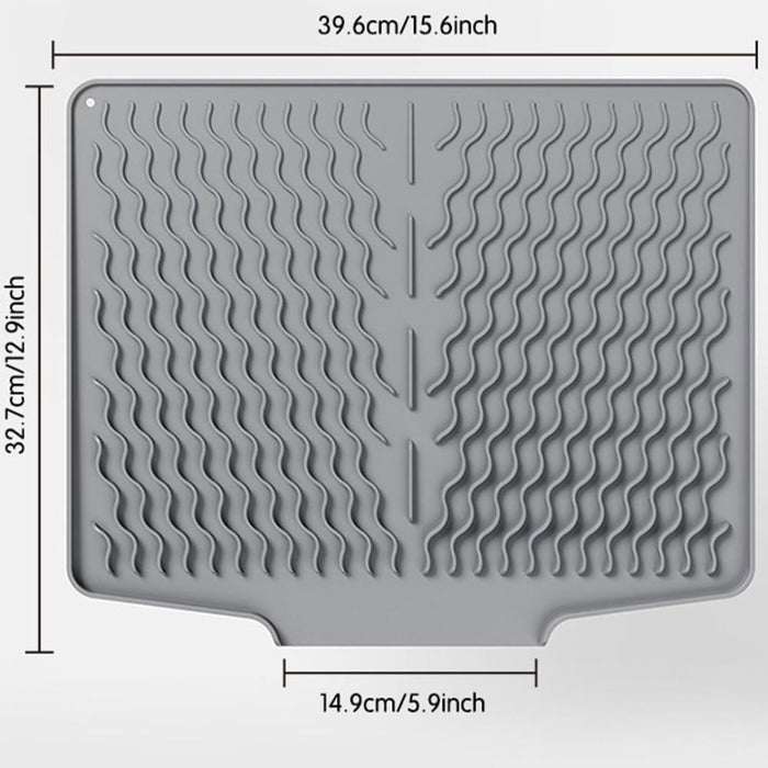 MIBRU -Sink-Side Drying Mat – Black(KR016375)