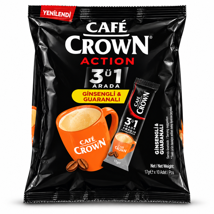 CAFE Crown - ACTION 3 IN1 Instant coffee