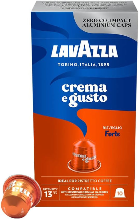 Lavazza - Nespresso Capsules Crema e gusto Forte - 10 capsules