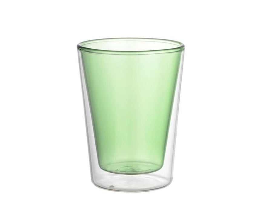 MIBRU Double Wall Espresso Glass Cup 80ml – Green