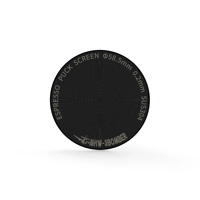 3Bomber - Espresso Puck Screen Titanium Plated Black 58.5mm