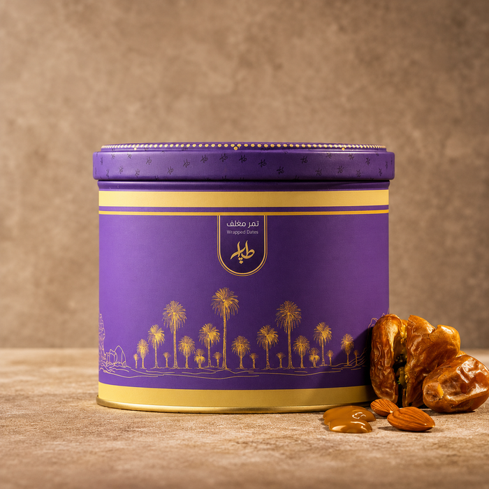 Al-Tayyar- Sukkari dates with tahini | الطيار - تمر سكري بالطحينة