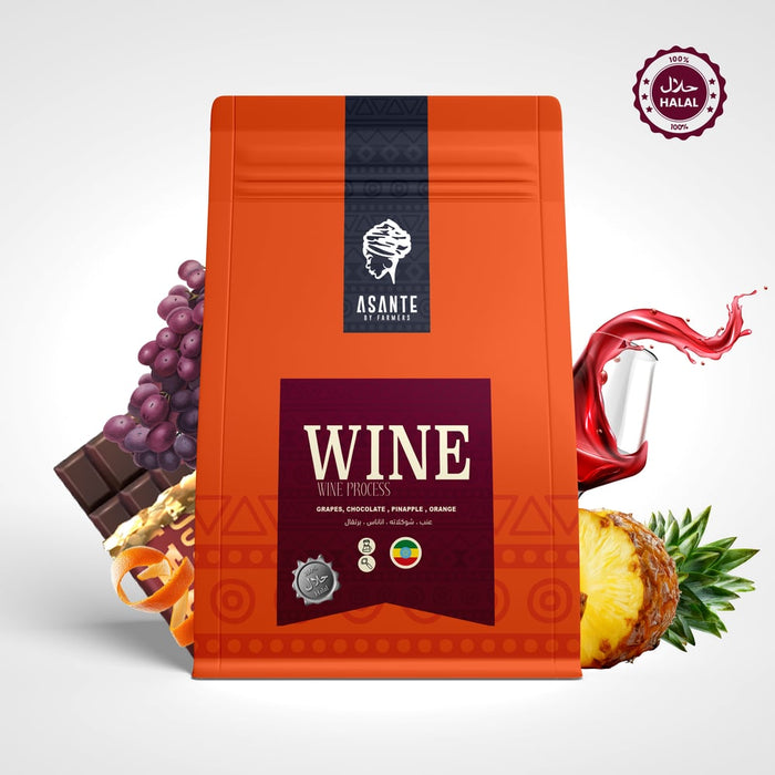 Asante Roastery – Wine Ethiopia 225g filter & espresso preparation