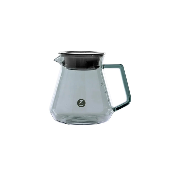 Timemore - Coffee Server 600 ml Transparent Black | تايم مور - سيرفر القهوة 600 مل أسود شفاف