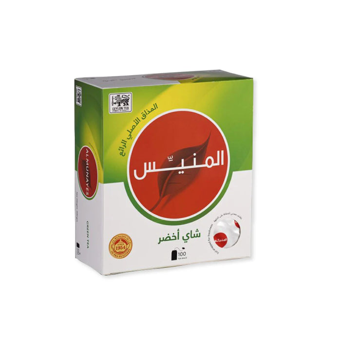 شاي أخضر أكياس المنيس 100 كيسAlMunayes – Green Tea 100 bags