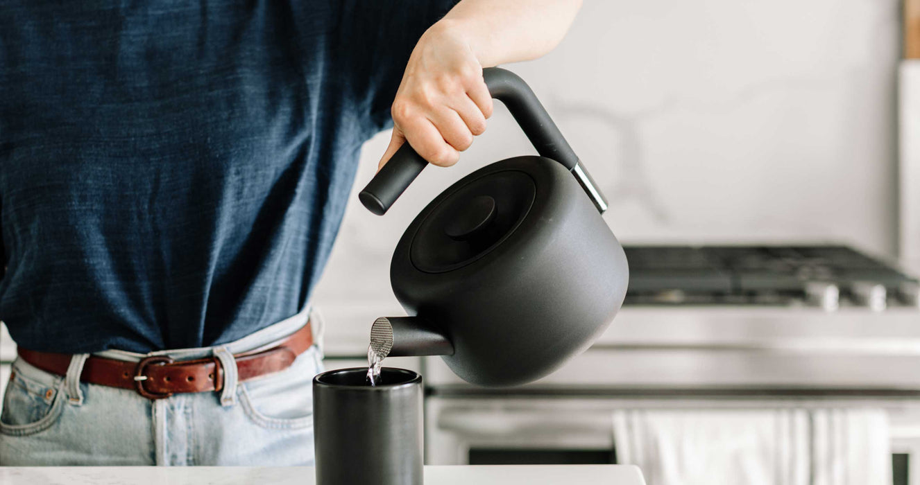 Fellow - Clyde Stovetop Kettle 1.7 L (Matte Black) | فيلو - غلاية كلايد ستوفيتوب 1.7 لتر (أسود)