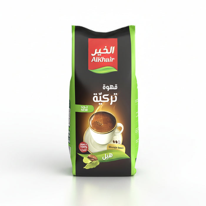 الخير - قهوة تركية مع هيل 100 جرام