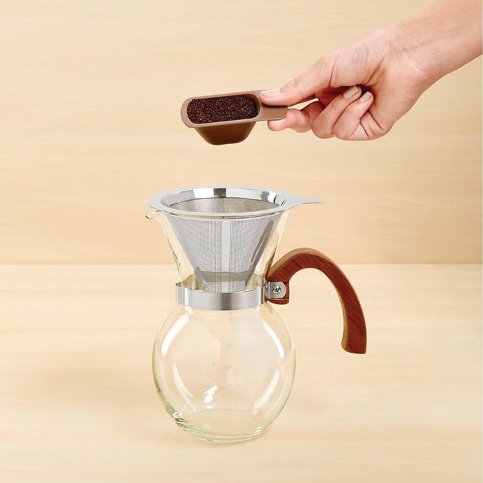 Norpro - Pour Over Coffee Maker With S/Steel Filter 650ml |  نوربرو - صانعة القهوة مع فلتر