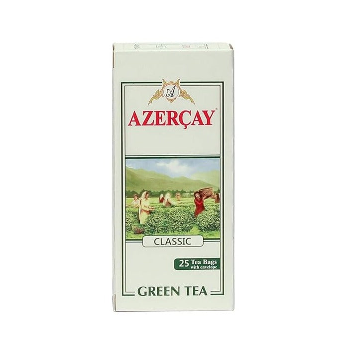 Azercay - Classic Green Tea 25 Bag | أذر شاي - أخضر كلاسيكي 25 كيس