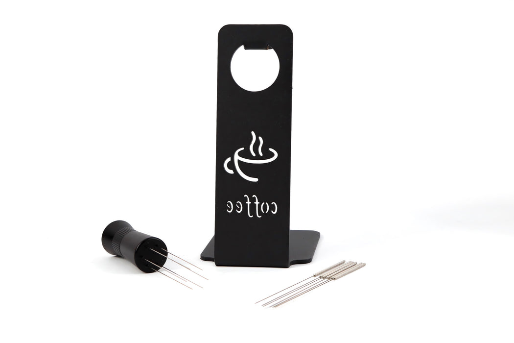 Mod - WDT Tool Espresso Distributor – Black with Holder
