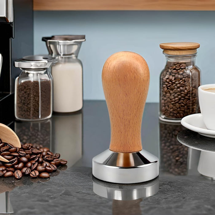 MIBRU - 51mm  coffee Wooden tamper