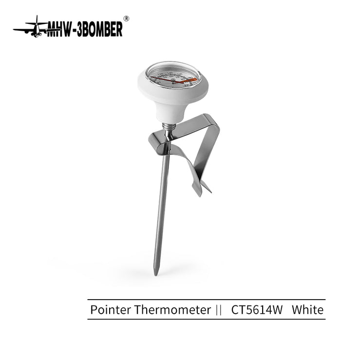 3 Bomber - Pointer thermometer White | ميزان حرارة بمؤشر أبيض