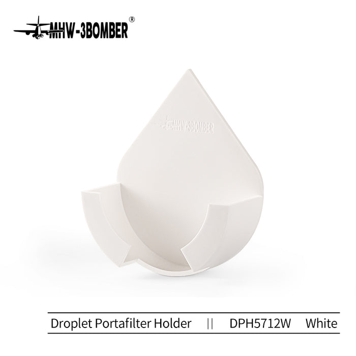 3 Bomber - Droplet Portafilter Rack white
