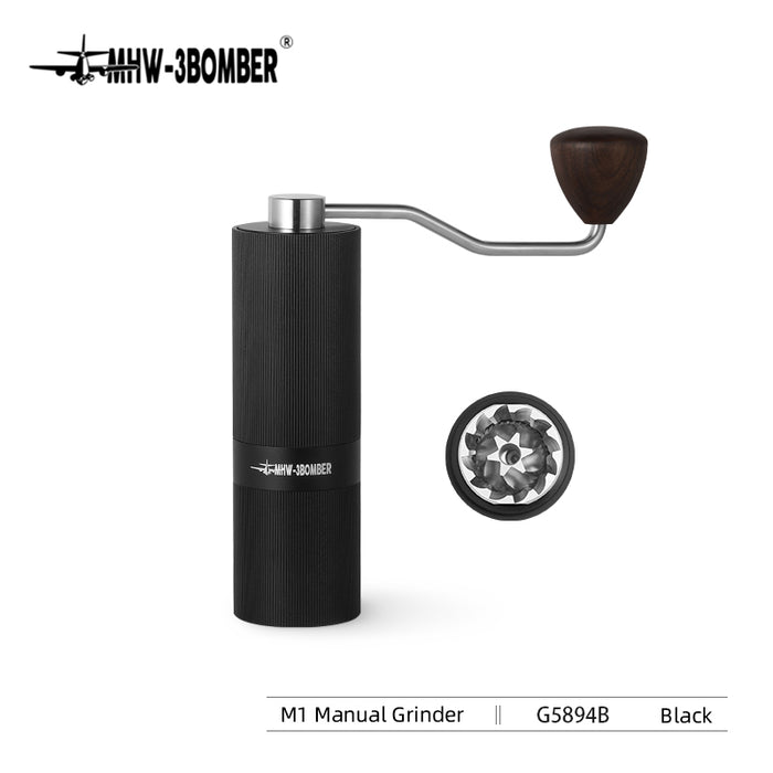3 Bomber - Racing M1-Manual Coffee Grinder Black |