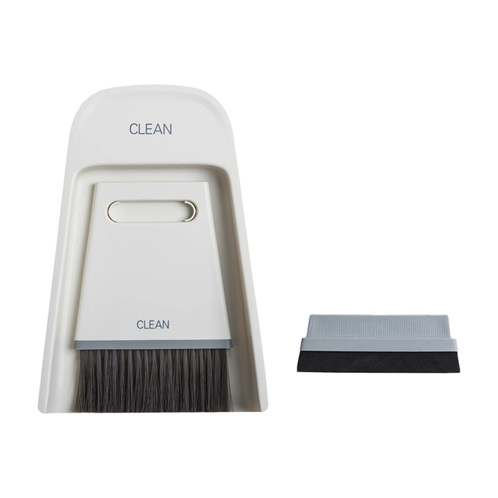 Mod - Mini Dustpan and Brush Set – Grey & White