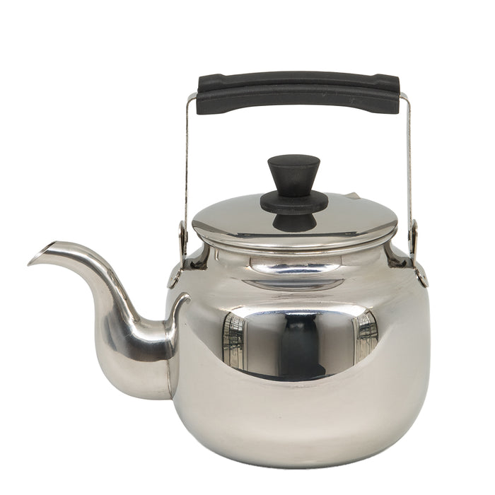 Tanza - Korean stainless steel teapot 800 ml | تنزا - غوري شاي ستانلس ستيل ابو لغبوب كوري 800 مل