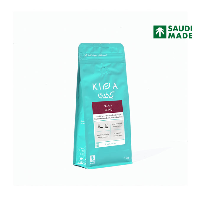 Kifa - BUKU Ethiopia  250 g Filter & Espresso Preparation