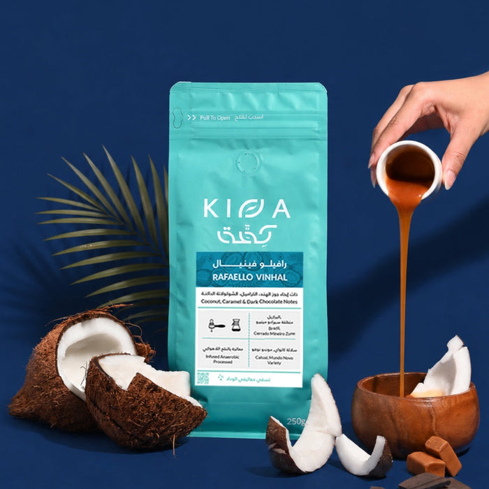 Kifa - Raffaello Vinhal 250 g espresso & filter preparation