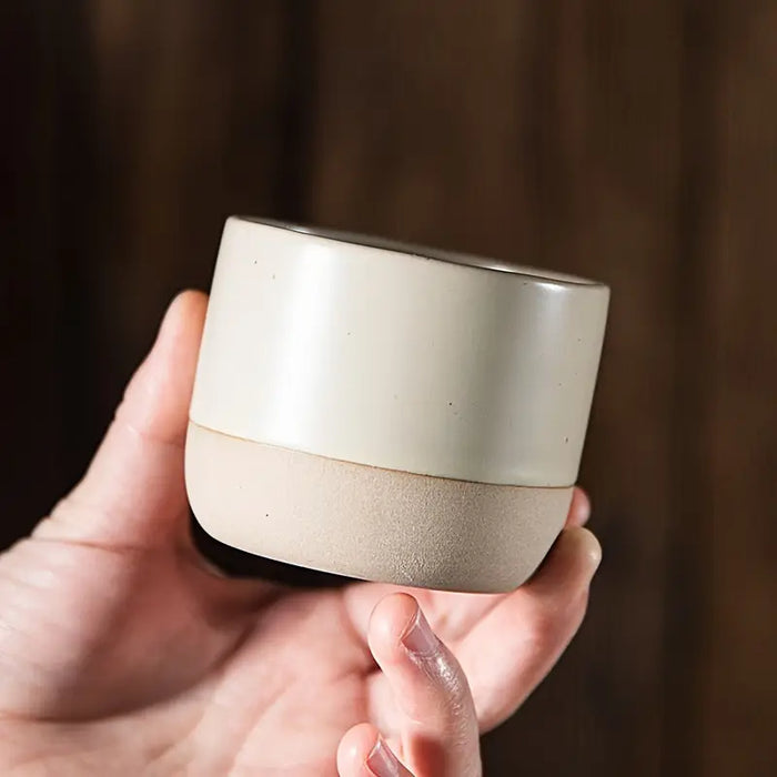 Ceramic Coffee Cup 180 ml Beige | كوب قهوة سيراميك 180 مل بيج