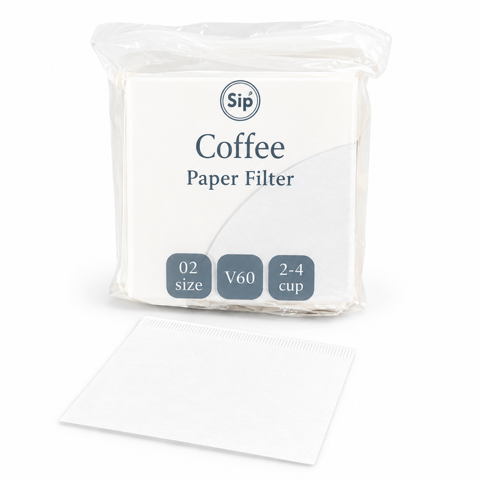 SIP V60 Paper Filter Size 02 – 100 Sheets | فلتر V60 سيب مقاس 02 – 100 فلتر