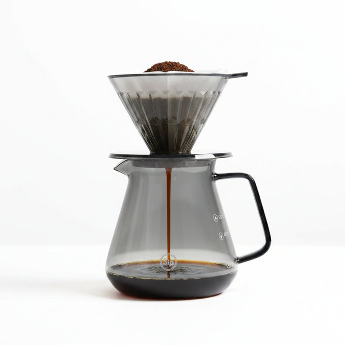 SIP Crystal Dark 01 V60 Pour Over Coffee Set | مجموعة سيب كريستال داكن 01 لتحضير القهوة المقطرة (V60)