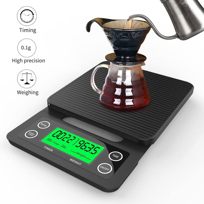 HiBREW - Hand Coffee Timing Electronic Scale