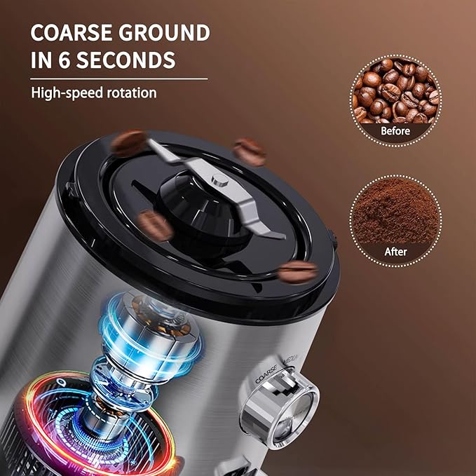 WANSA Grinder 85g, 180W, CG9701B-GS